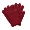 Touch Screen Stretch Knit Glove Red